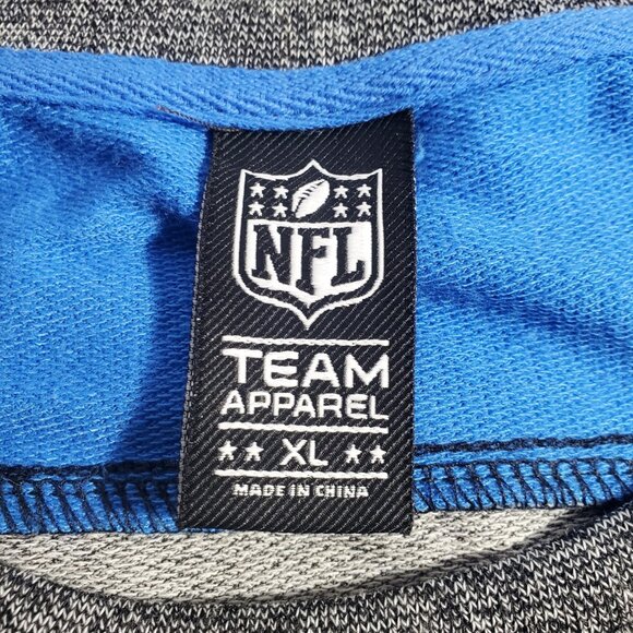 NFL Team Los Angeles Chargers French Terry Sweatshirt Top Varsity Sporty Marled - Picture 6 of 7